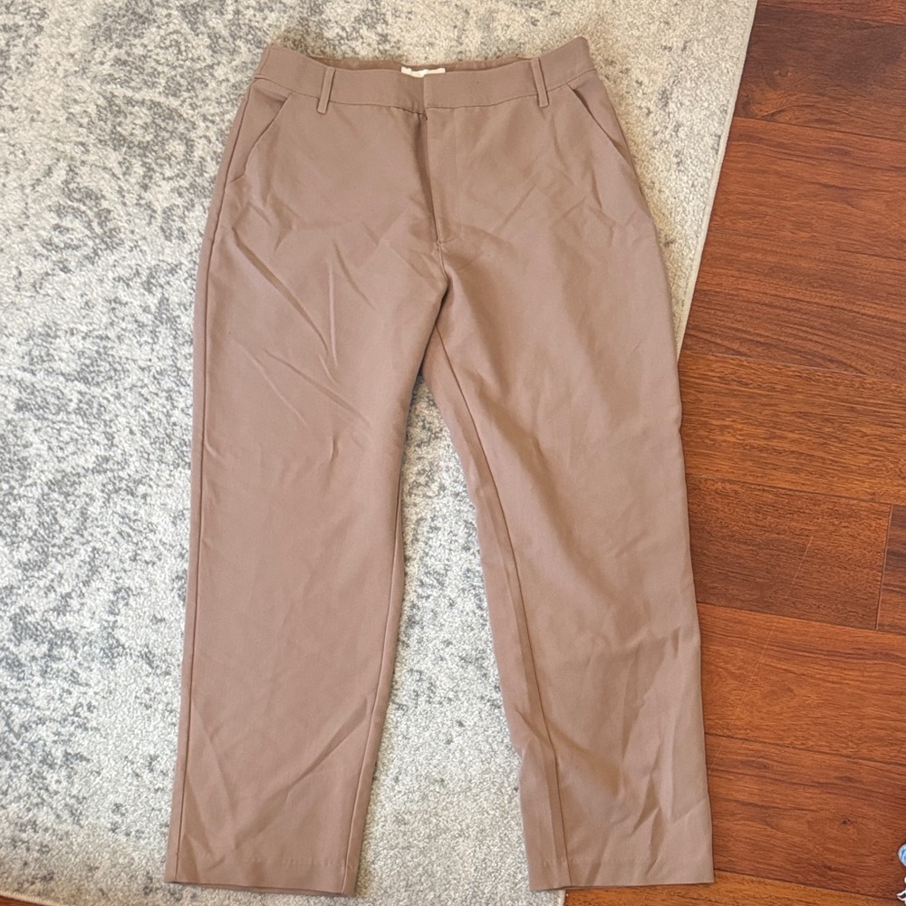 Abercrombie & Fitch Women's Tan Trousers